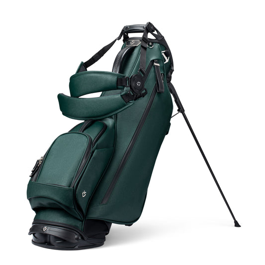 Lux Stand Crosshatch Green