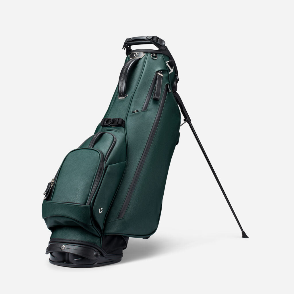 Lux Stand Crosshatch Green