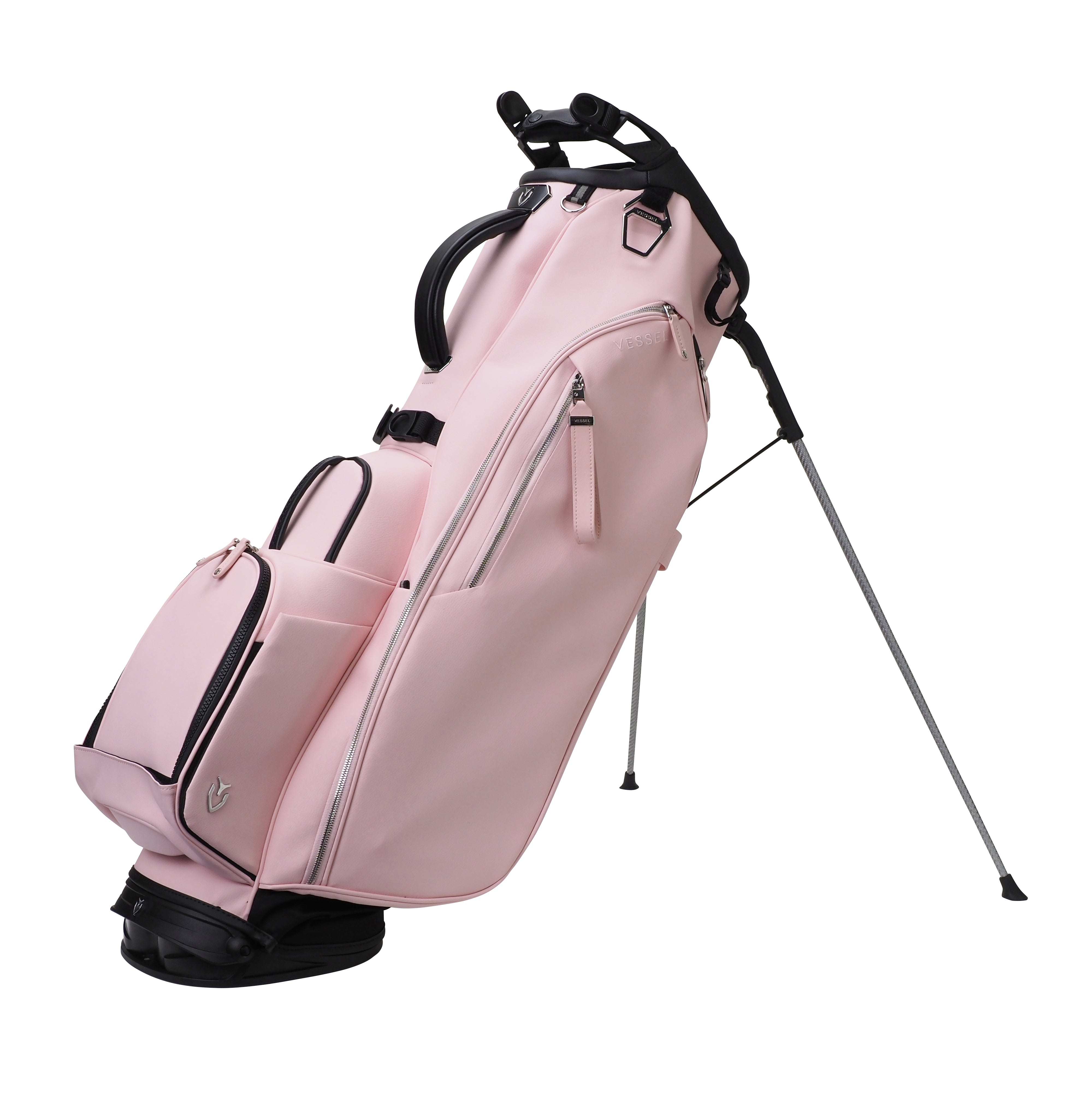 VESSEL ピンク ゴルフバッグ 合成皮革 5仕切り Player 5.0 ROSE S&W – VESSEL ONLINE SHOP